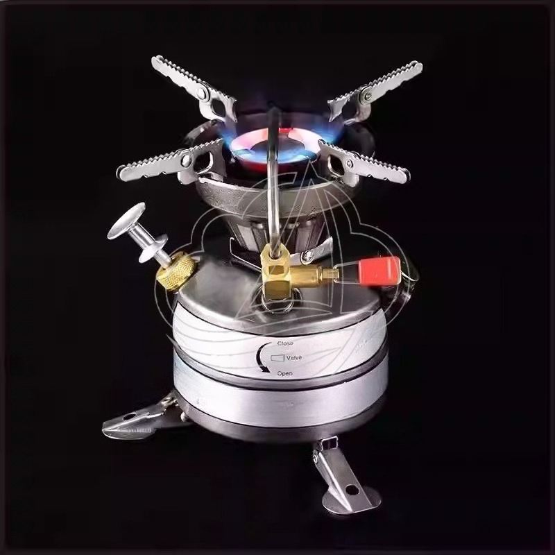 オールインワンポータブルキャンプストーブキット、多燃料バーナ - Camping Cooking のレビューと価格