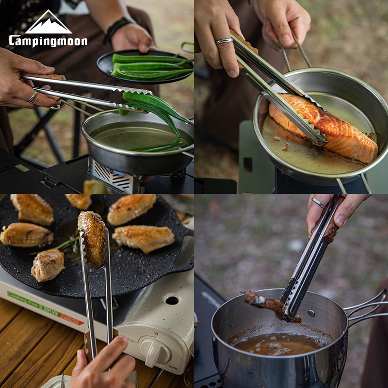 アウトドアキャンプキッチン用品調理器具サービングトングバーベ - Camping Cooking Equipment のレビューと価格