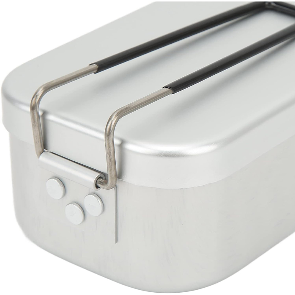 800 ミリリットルアルミ弁当箱屋外キャンプ調理器具食器折り - Camping Cooking Equipment のレビューと価格
