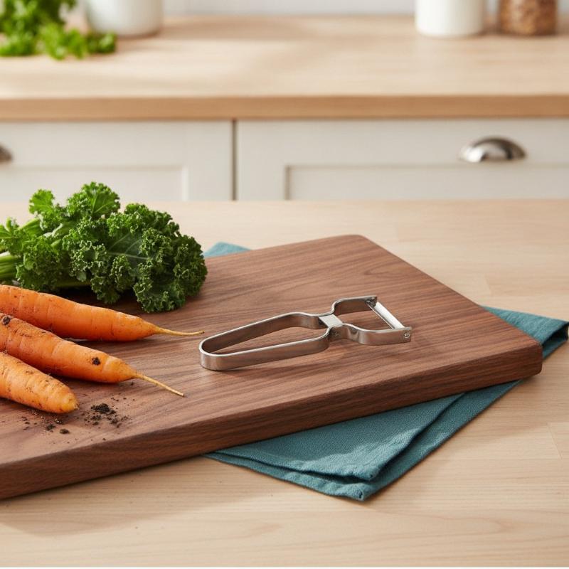 シャープなステンレス製野菜ピーラー 1/2/3個セット 多機 - Camping Cooking Vegetables のレビューと価格
