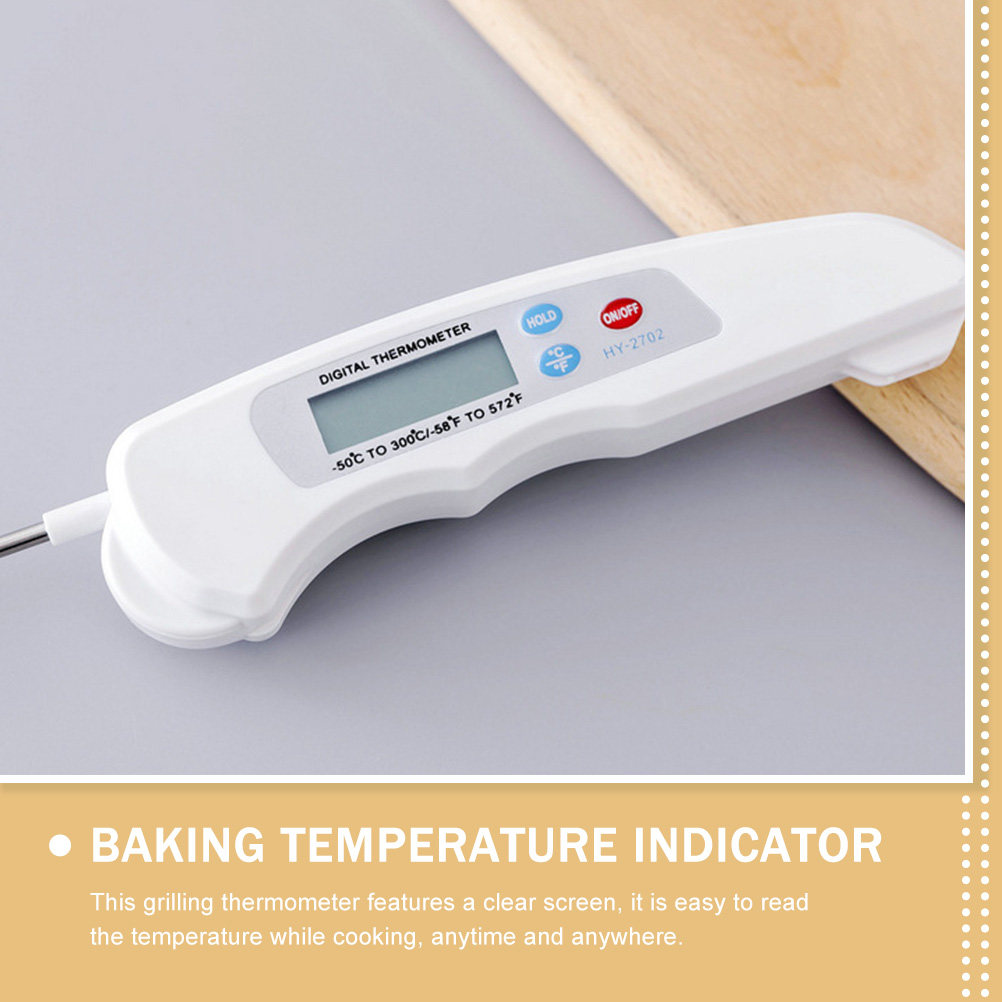 折りたたみ式デジタルキッチン温度計バーベキュー肉用温度計食品 - Camping Cooking Bbq のレビューと価格