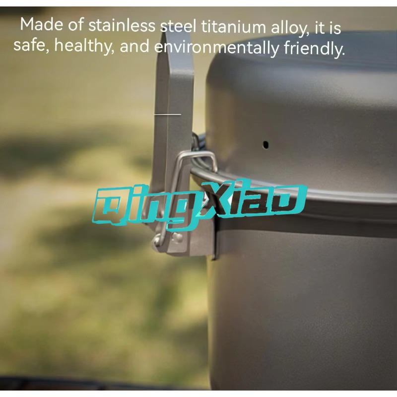 屋外用304ステンレス鋼多機能キャンプ調理器具鍋、蒸し、揚げ - Camping Cooking のレビューと価格