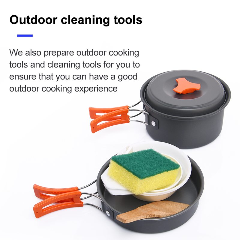 幅の屋外キャンプ調理器具セット、食器、調理カトラリー、調理器 - Camping Cooking Kitchen Set のレビューと価格
