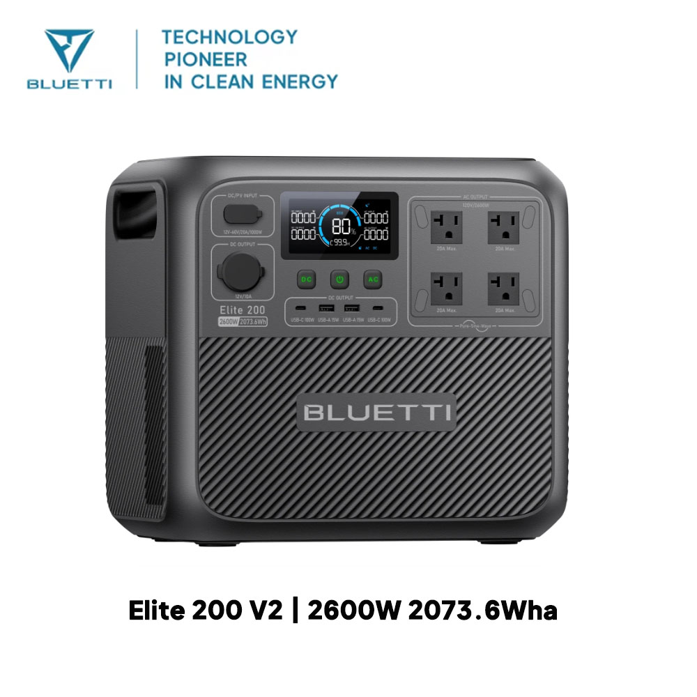 【リニューアル】BLUETTI Elite 200 V2 ポ - Camping Cooking Equipment のレビューと価格