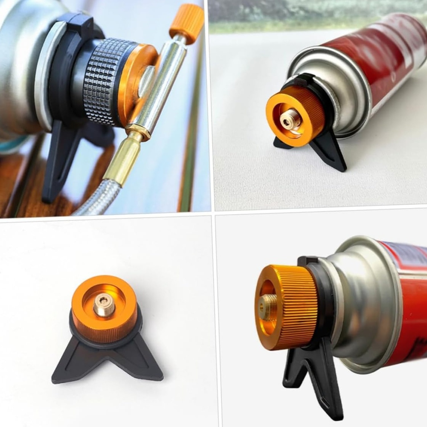 プロパンタンク部品 ガスタンクアダプター キャンプ用品 小型 - Camping Cooking Equipment のレビューと価格