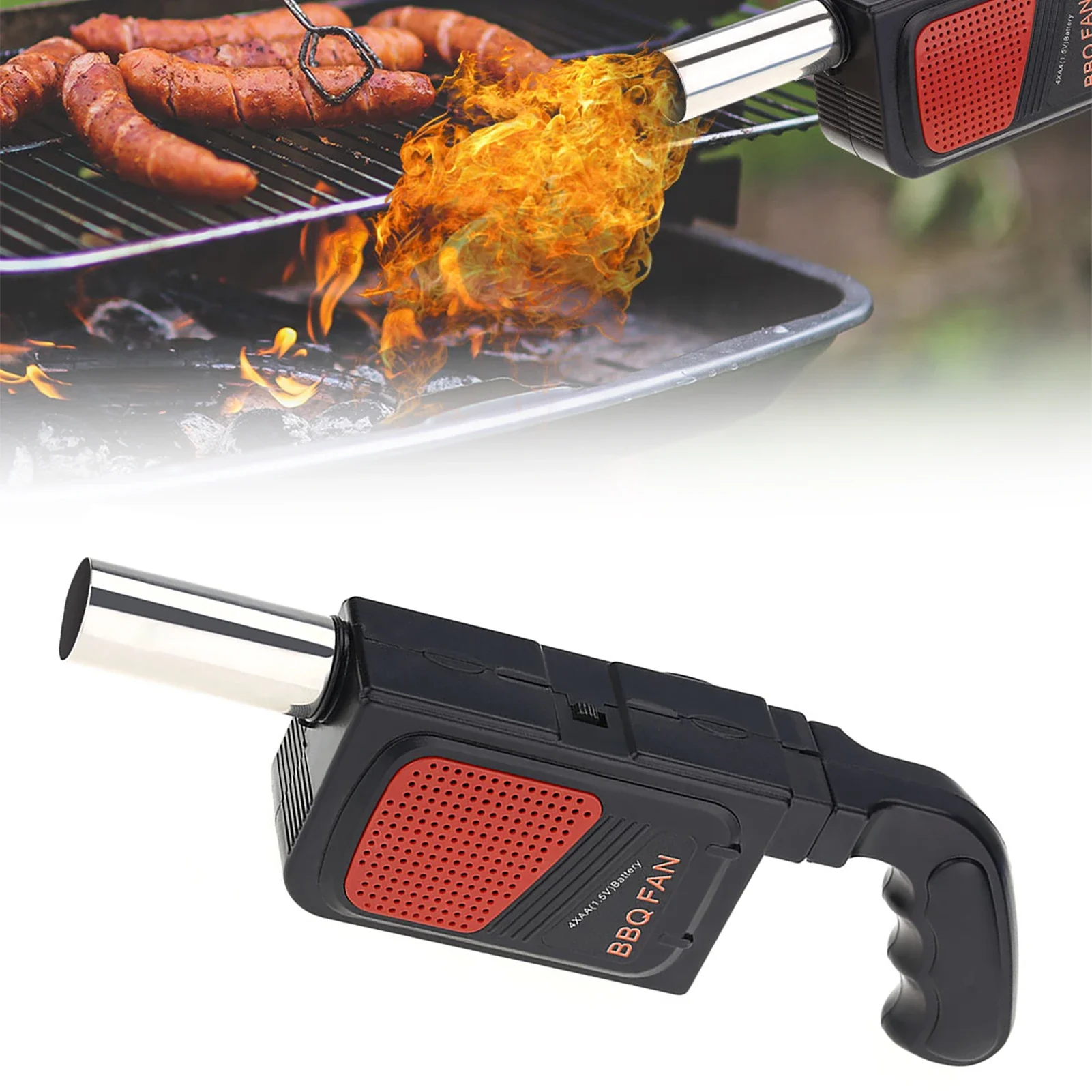 ポータブルハンドヘルド電気バーベキューファン送風機屋外キャン - Camping Cooking Equipment のレビューと価格