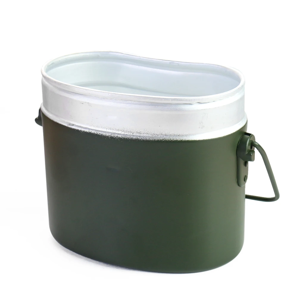 ポータブル合金ポットとボウルランチボックスセット軽量耐久性の - Camping Cooking Kitchen Set のレビューと価格
